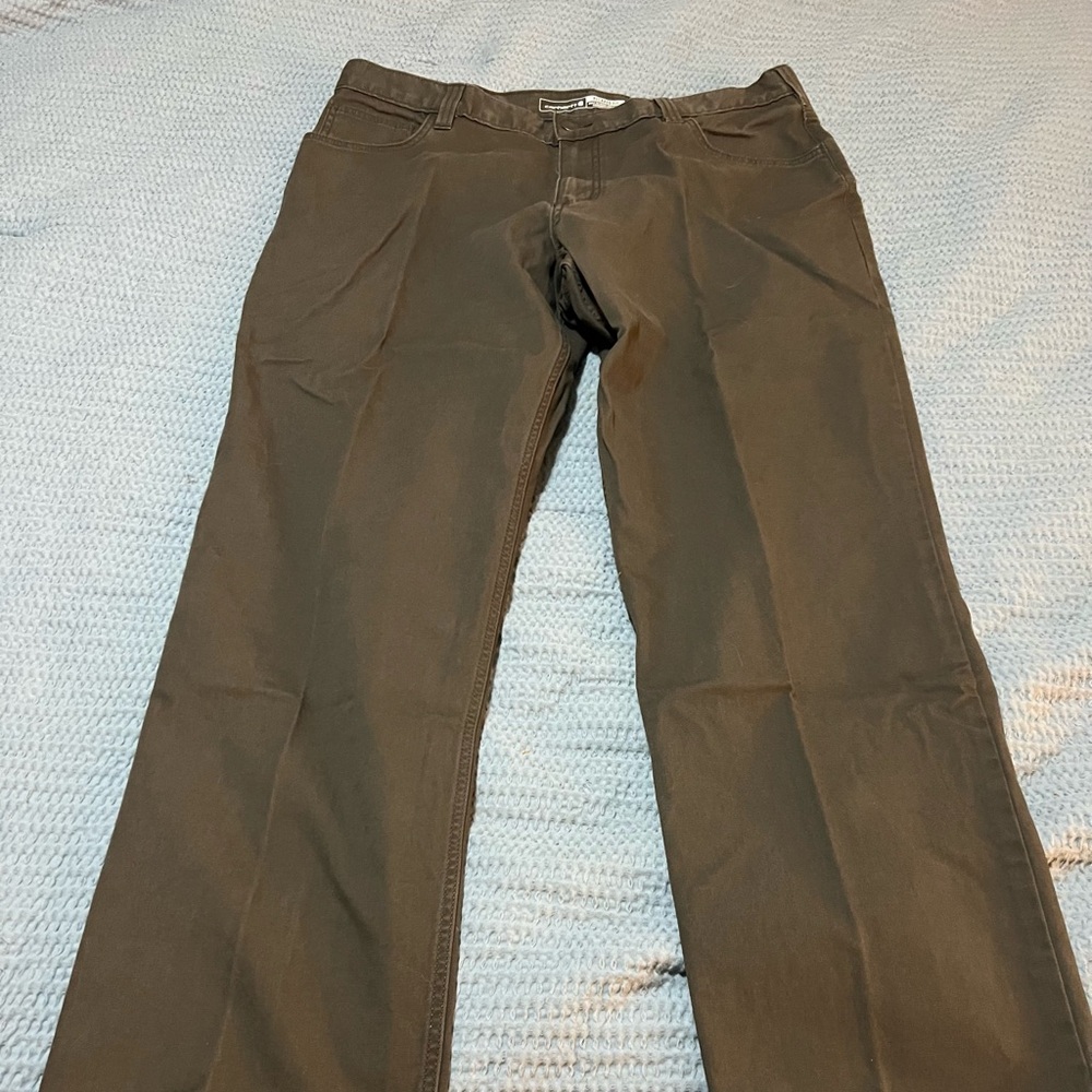 Carhartt Relaxed Fit Trousers - Dark Brown